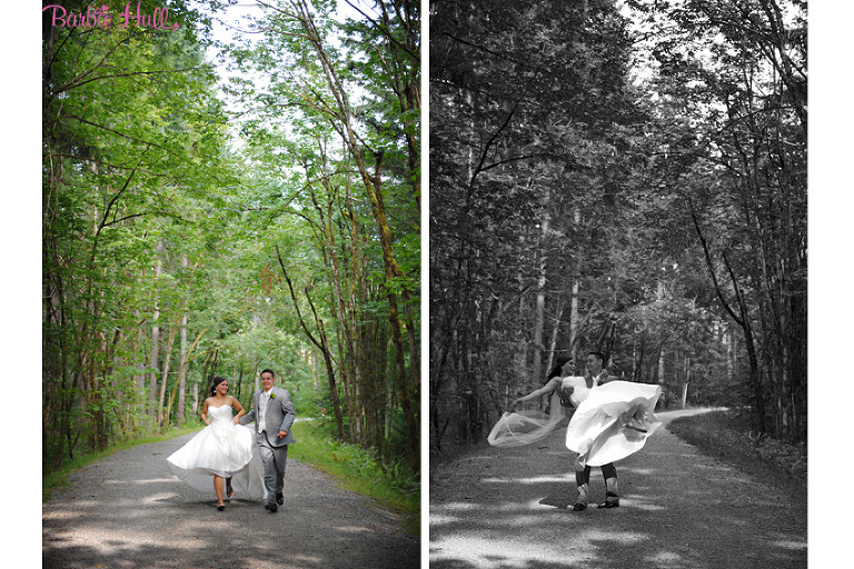 fun, running, gorgeous, 2012, Seattle Wedding, Ryck, Brianna, Barbie Hull Photography, Lake Wilderness Lodge