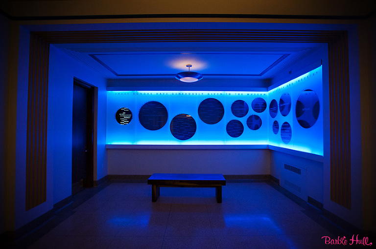 This is the entry way at the Mohai - SO cool!