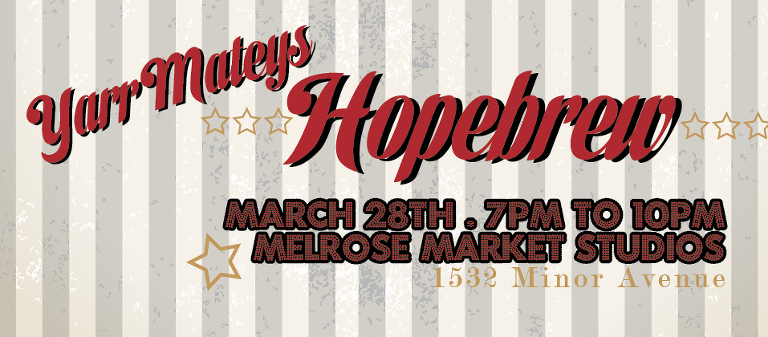 Hopebrew benefittitng Get Hitched Give Hope - drinking beer... granting wishes! 