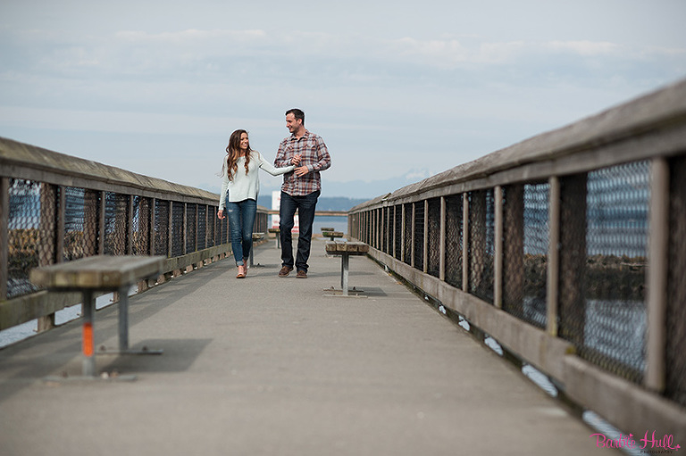 couple walking after getting engaged