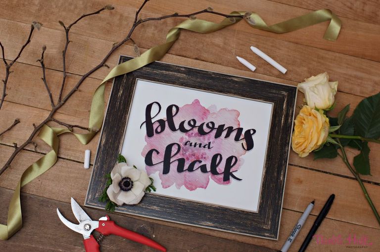 Chalk and Blooms Workshop 