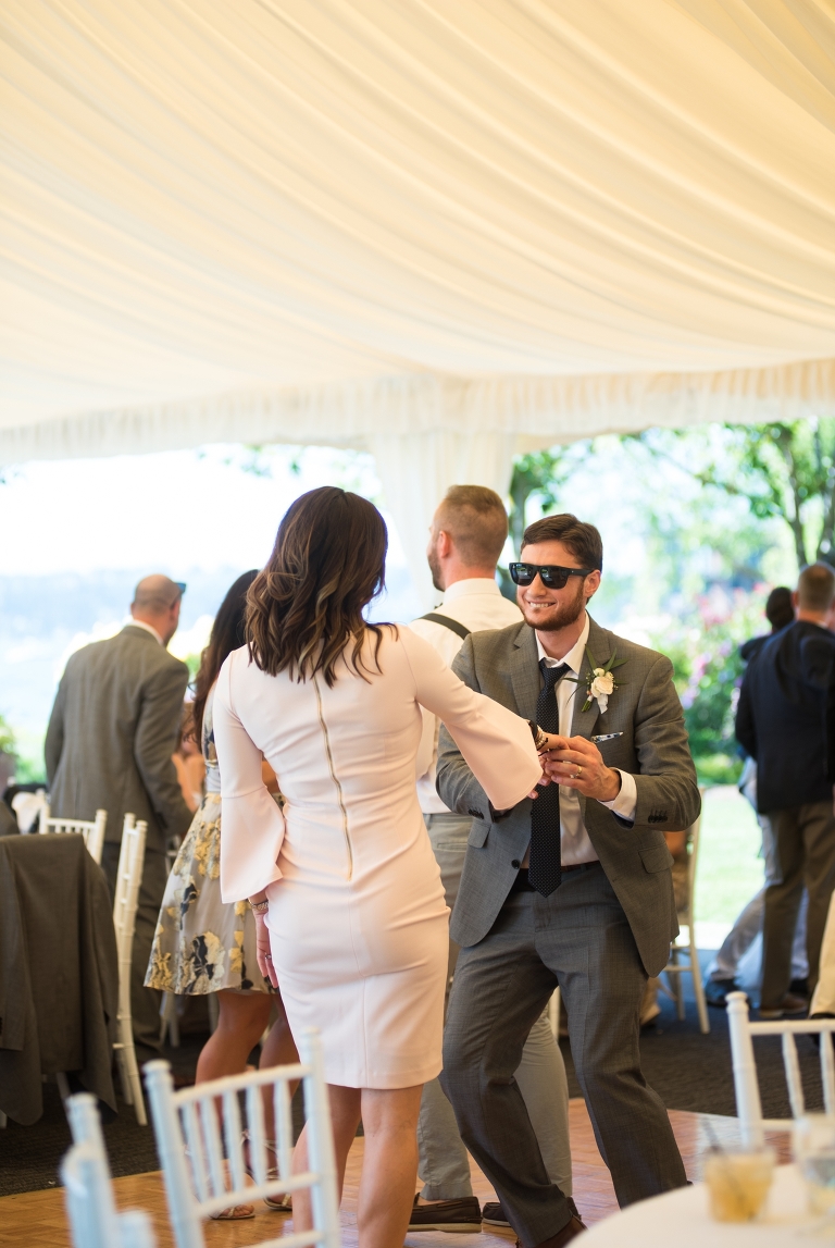 There is always that one groomsmen who has WAY more fun than anyone else at the wedding, at Betsy & Wade's wedding it was THIS GUY!